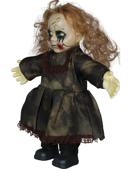 Poupée terrifiante hantée en tissu Halloween (35 cm)