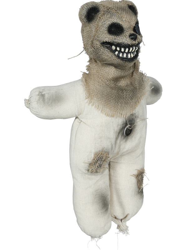 Poupée chiffon Halloween terrifiante ours zombie (60 cm)
