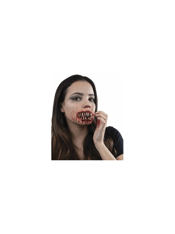 Prothèse latex Dents de l’Horreur Ghoulish Productions – Bouche monstrueuse Halloween