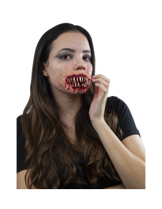 Prothèse latex Dents de l’Horreur Ghoulish Productions – Bouche monstrueuse Halloween
