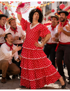 Déguisement danseur flamenco homme – Costume humoristique feria et EVG