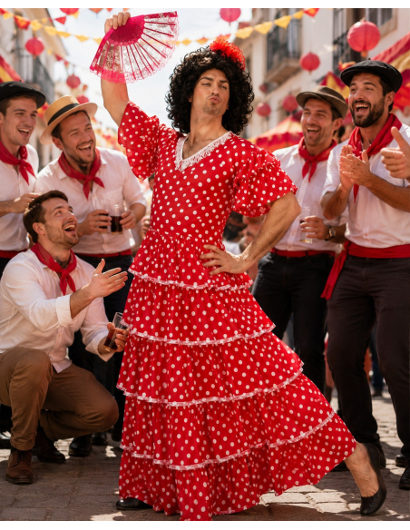 Déguisement danseur flamenco homme – Costume humoristique feria et EVG