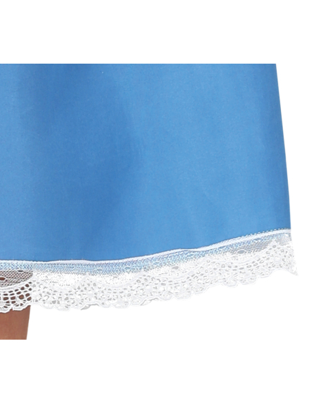 Déguisement Alice femme – Robe bleue avec tablier blanc