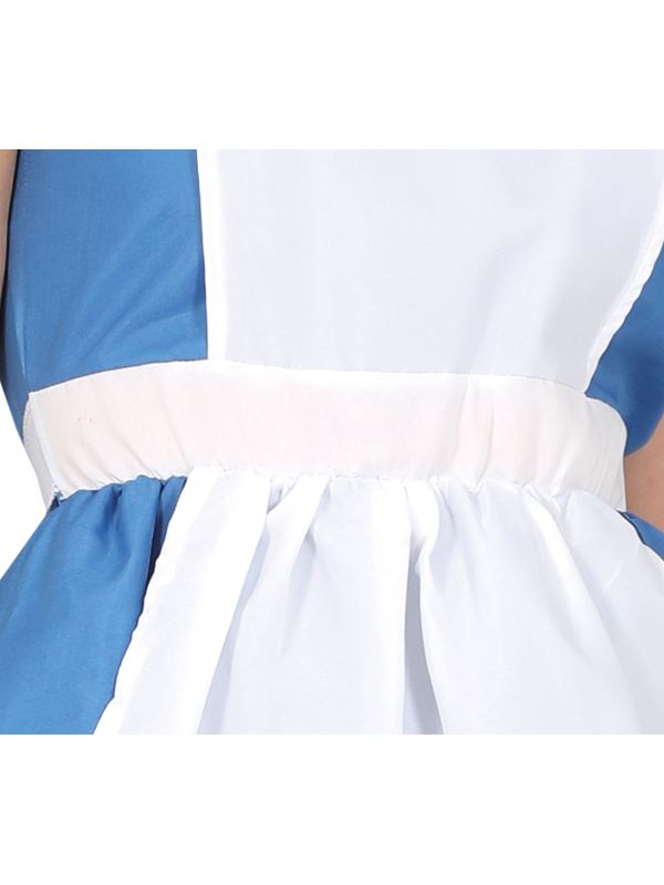 Déguisement Alice femme – Robe bleue avec tablier blanc