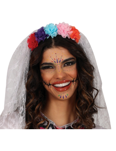 Déguisement Catrina Mariée Femme – Costume Dia de los Muertos Élégant pour Halloween 2