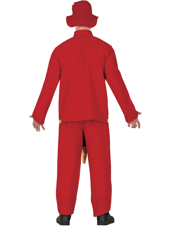 Déguisement Pompier Homme avec tuyau – Costume humour EVG