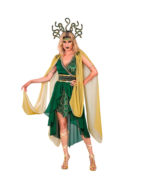 Déguisement Médusa Femme – Reine des Serpents de la Grèce Antique