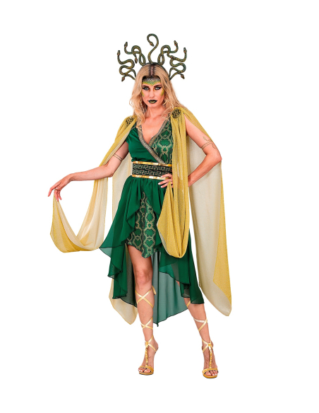 Déguisement Médusa Femme – Reine des Serpents de la Grèce Antique