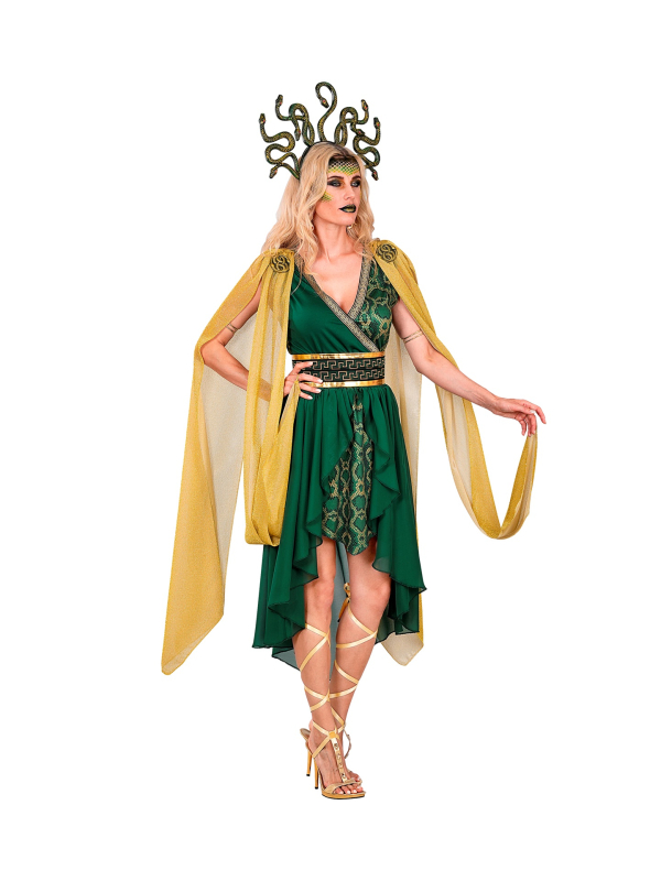 Déguisement Médusa Femme – Reine des Serpents de la Grèce Antique