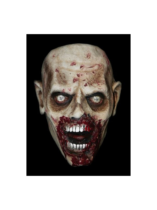 Masque The Walking Dead® Biter Walker – Masque zombie officiel en latex Trick or Treat Studios