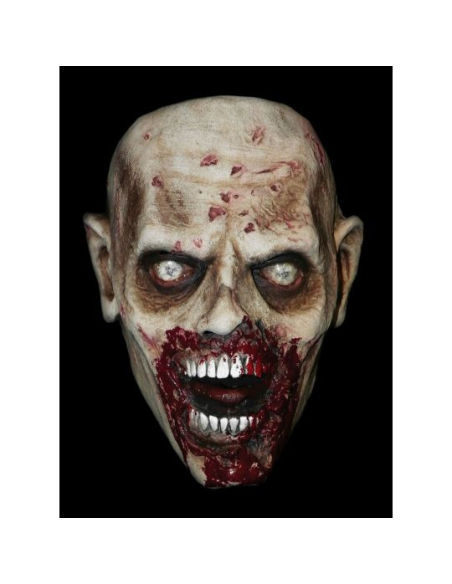 Masque The Walking Dead® Biter Walker – Masque zombie officiel en latex Trick or Treat Studios