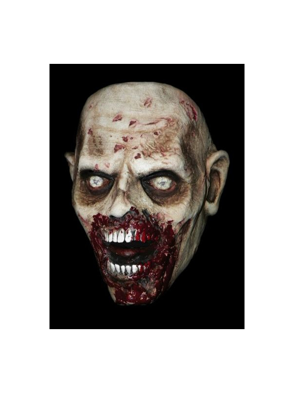 Masque The Walking Dead® Biter Walker – Masque zombie officiel en latex Trick or Treat Studios