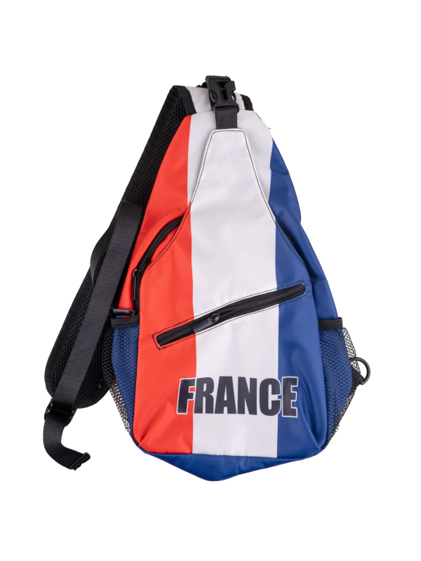 Sac bandoulière France bleu blanc rouge