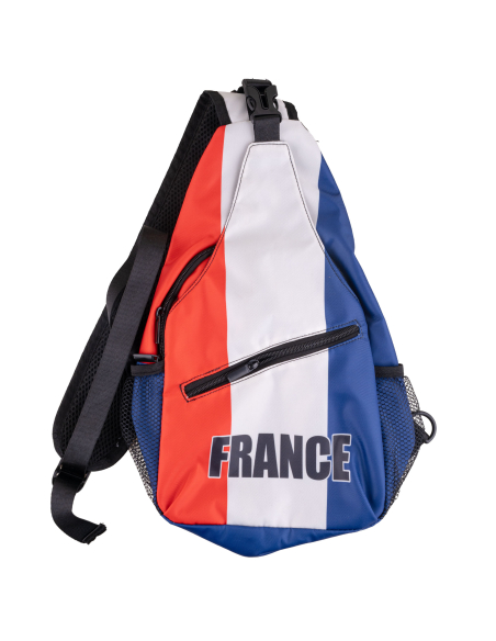 Sac bandoulière France bleu blanc rouge