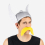 Casque Astérix™ en Tissu Adulte avec Moustache – Licence Officielle