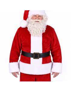Costume de Père Noël homme en velours – 4 pièces 2