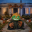 Automate Halloween monstre citrouille 50 cm – Son, lumière et mouvement