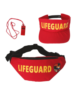Kit sauveteur en mer adulte – Visière, banane et sifflet