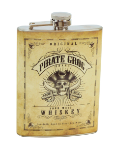 Flasque Pirate Vintage – Accessoire de Déguisement Pirate
