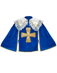 Déguisement mousquetaire enfant bleu et doré – 5 à 13 ans 2
