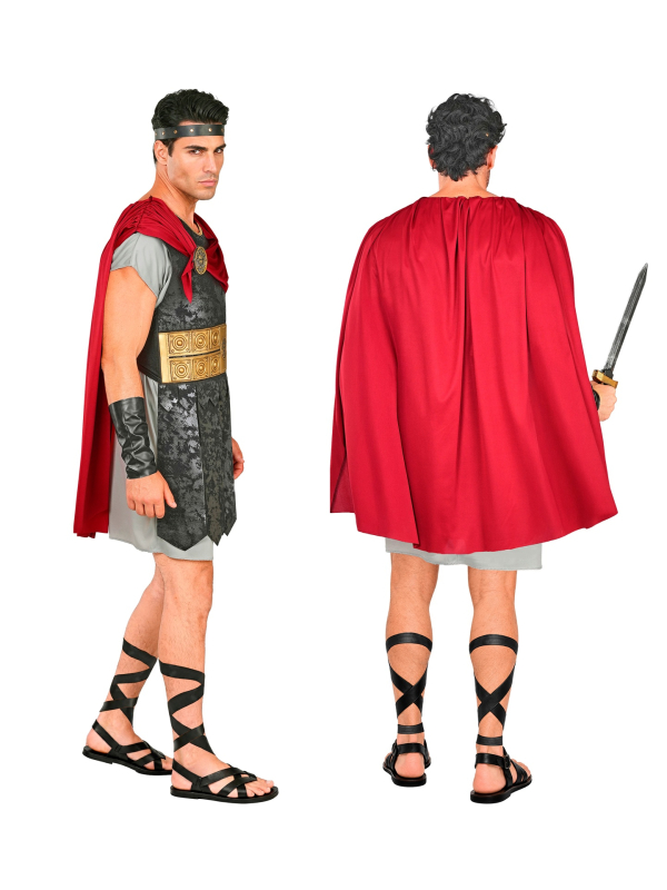 Déguisement centurion romain homme avec cape – S à XXL