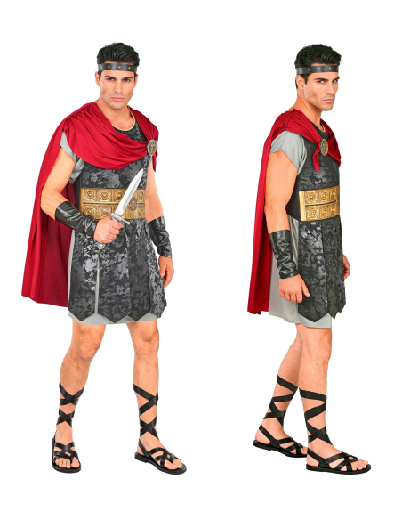 Déguisement centurion romain homme avec cape – S à XXL