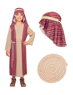 Déguisement berger enfant pour crèche de Noël – 2 coloris 2