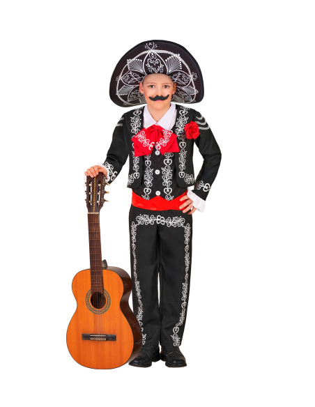 Déguisement mariachi Jour des Morts enfant – Costume Día de los Muertos