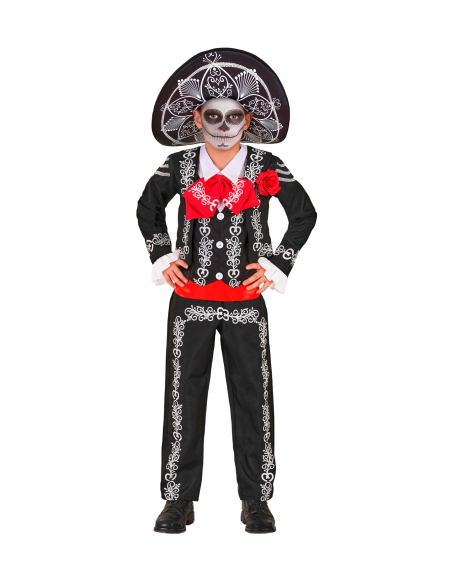 Déguisement mariachi Jour des Morts enfant – Costume Día de los Muertos
