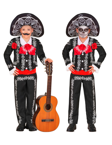 deguisement-mariachi-jour-des-morts-enfant