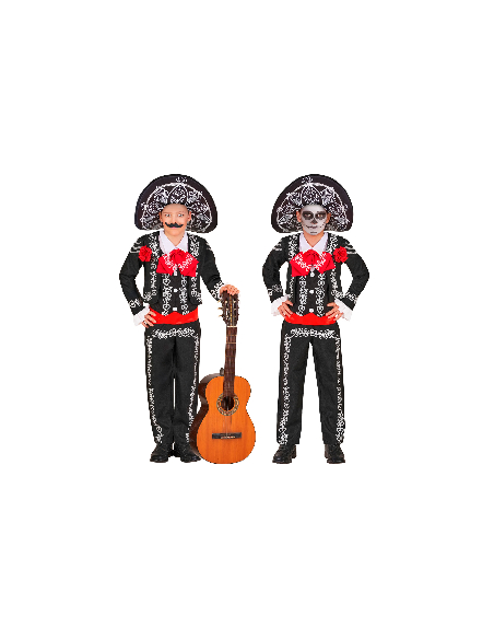 Déguisement mariachi Jour des Morts enfant – Costume Día de los Muertos