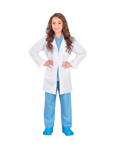 Déguisement docteur enfant avec blouse, haut et pantalon 2
