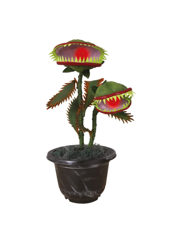 Plante carnivore animée Halloween 36 cm – Son...