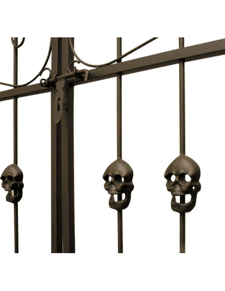 Arche de cimetière Halloween en métal 270 cm – Portail géant