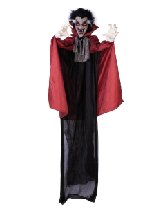 Automate vampire Halloween à suspendre 180 cm – Son et yeux rouges 2