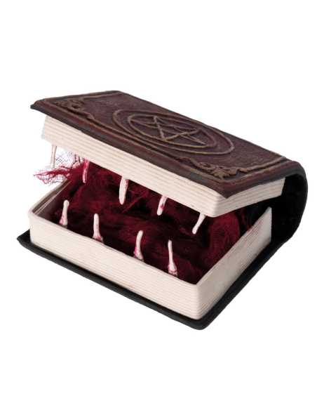 Livre vorace Halloween animé 14 cm – Grimoire sonore et lumineux