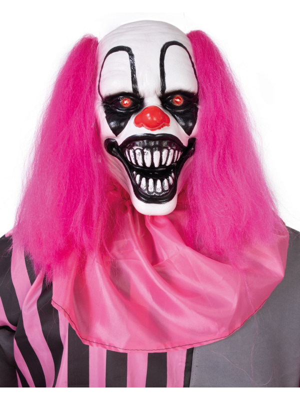 Automate clown Halloween avec poupée 182 cm – Son et lumière