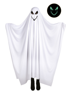 Déguisement fantôme phosphorescent adulte – Tunique intégrale 2