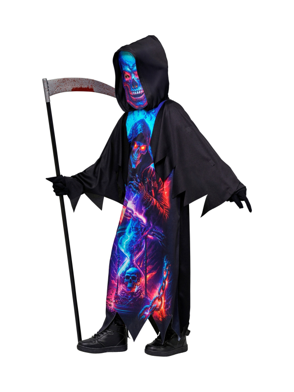 Déguisement Faucheuse fluorescente enfant – Halloween 5 à 13 ans