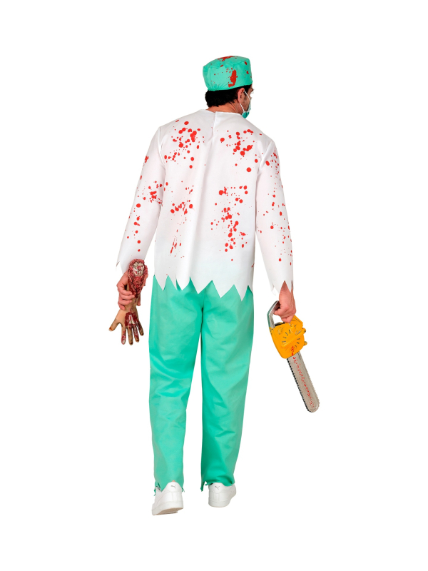 Déguisement médecin zombie homme – costume ensanglanté Halloween