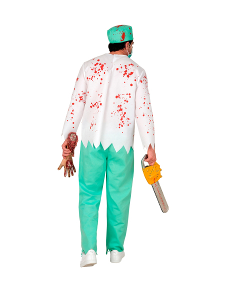 Déguisement médecin zombie homme – costume ensanglanté Halloween