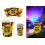 Lot de 6 gobelets Crime Scene en carton 240 ml