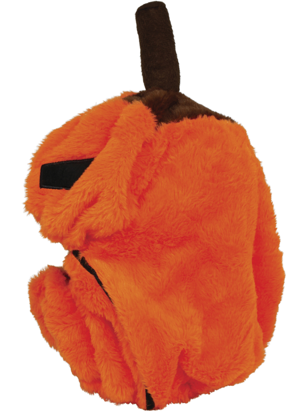 Couvre-casque moto citrouille Halloween orange
