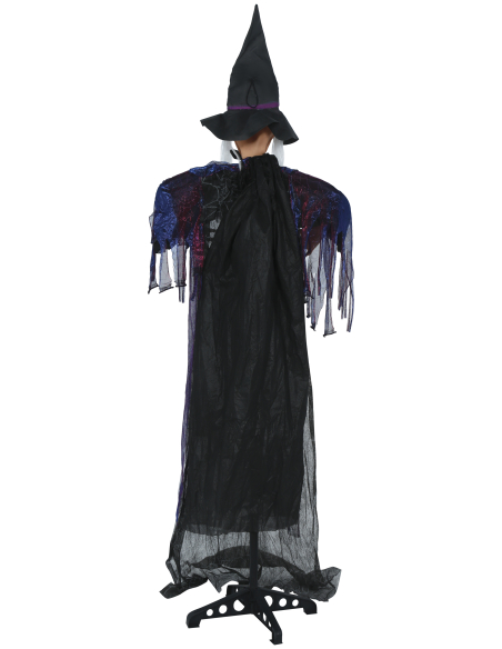 Automate Halloween sorcière maléfique sur pied – 180 cm