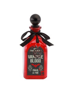 Flacon carré en verre rouge Vampire Blood