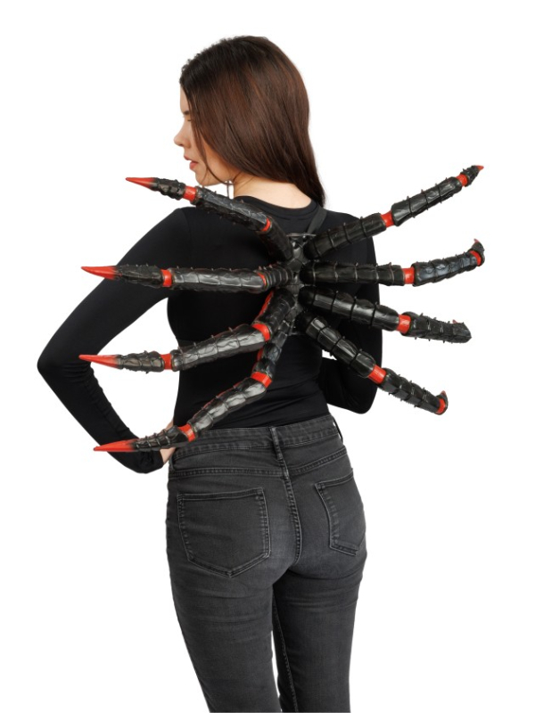 Pattes d’araignée à porter dans le dos Halloween – 64 x 38 x 27 cm
