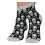 Chaussettes tête de mort Halloween enfant en coton – 22/28 et 28/35