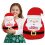 Peluche Père Noël rouge et blanche 20 × 28 cm