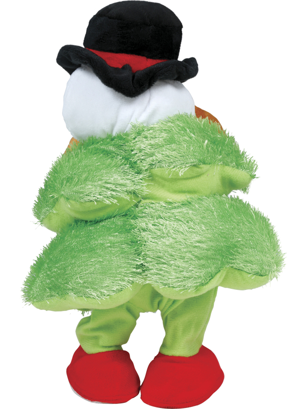 Bonhomme de neige sapin de Noël qui répète la voix – 30 cm