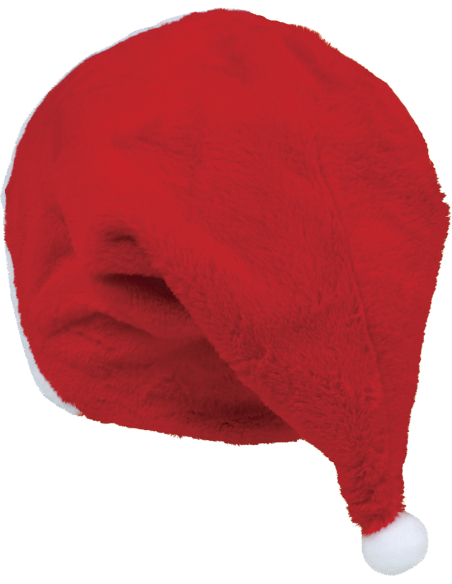 Housse de casque Père Noël à barbe verte – rouge et blanche